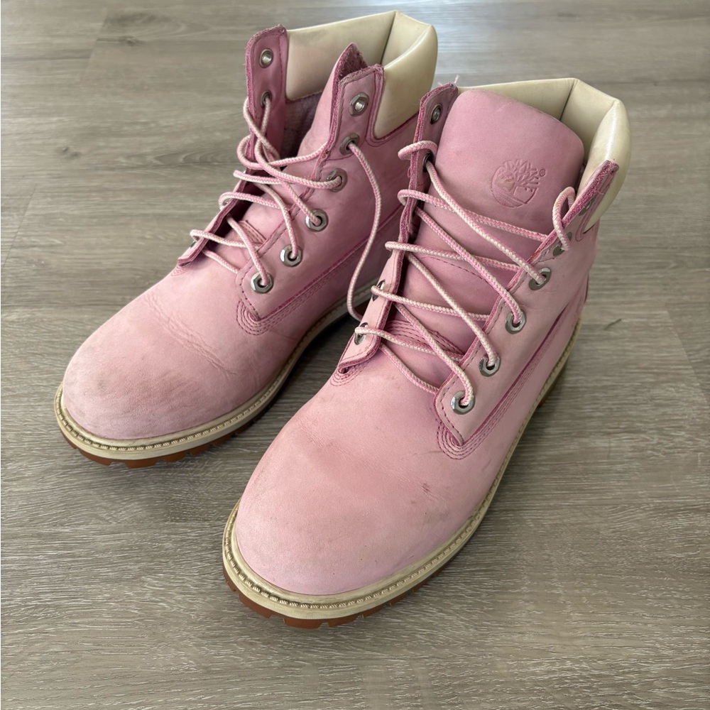 Timberland Women's Pink Boots